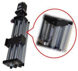 Linear Actuator DHK90 - Ballscrew Slide Twin Round Shaft, 1.7meter