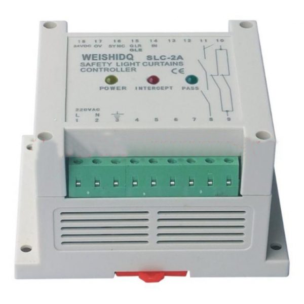 Safety light curtain controller
