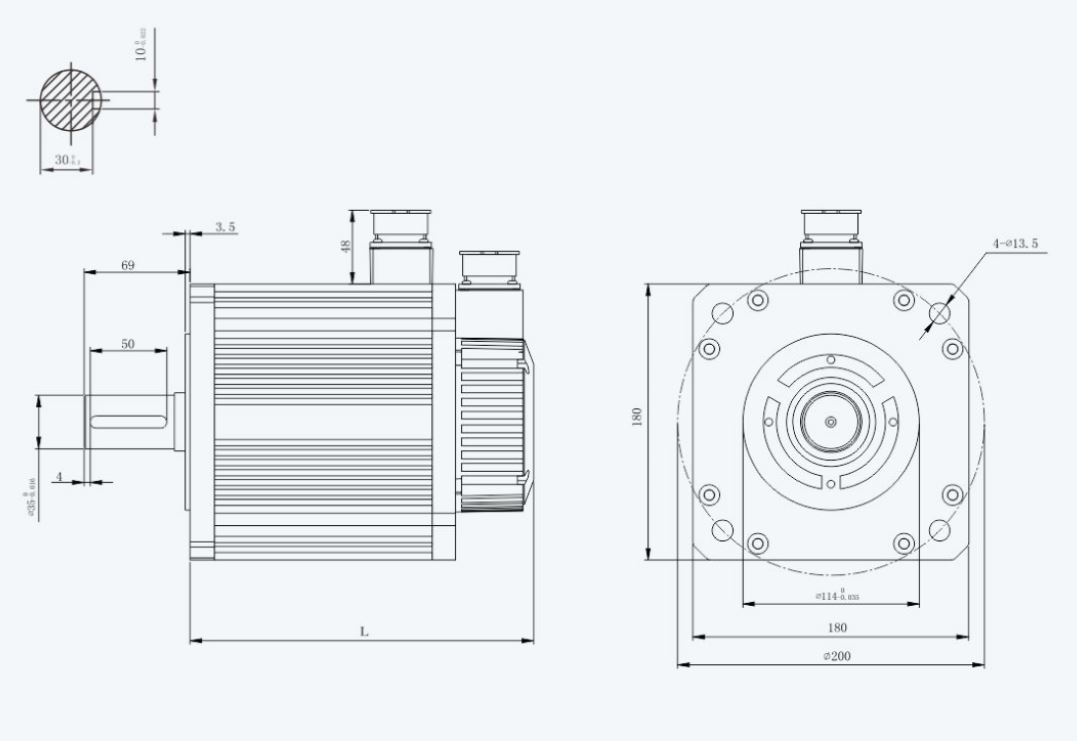 Installation Dimension Unit=mm