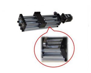 Linear Actuator DHK90 – Ballscrew Slide Twin Round Shaft, 0.2meter