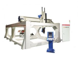 z 5 Axis CNCRouterMilling 6000x3000mm Japan Servo Motor