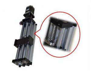 Linear Actuator DHK90 – Ballscrew Slide Twin Round Shaft, 1.7meter