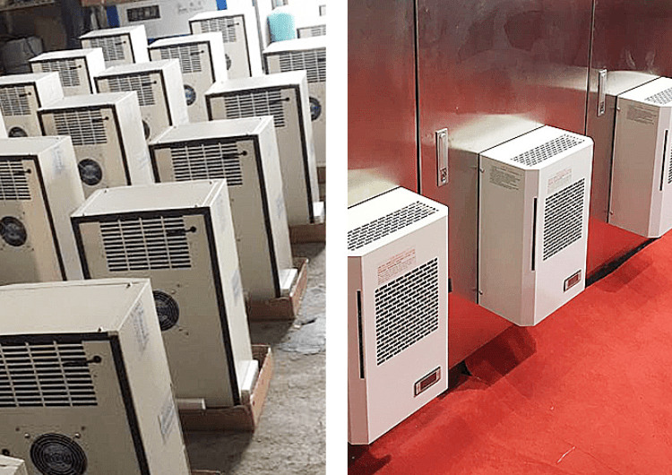 การติดตั้งเครื่อง Air Chiller