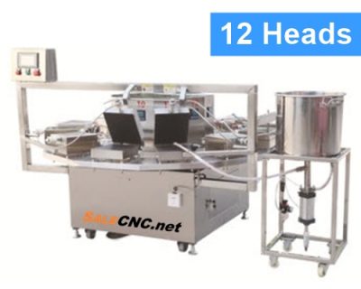 Automatic Egg Roll Making Machine เครื่องทำทองม้วน ระบบอัตโนมัติ 12 หัวคู่