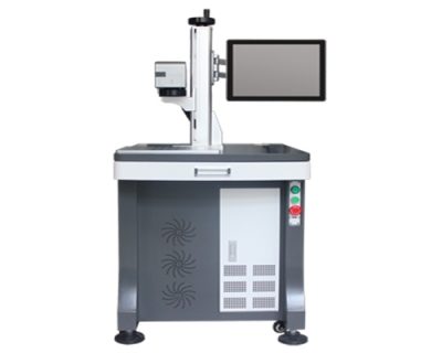 เครื่องเลเซอร์มาร์คกิ้ง 20W Fiber Laser Engrave (KX-200) + โต๊ะพร้อมทำงาน