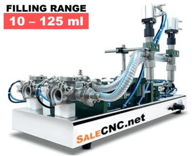 Automatic Liquid Filling Machine (Double) เครื่องบรรจุของเหลวอัตโนมัติ 10-125 ml