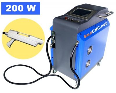 เครื่องกำจัดสนิม Rust Removal Laser Machine เครื่องเลเซอร์ทำความสะอาดโลหะ 200W Pulse
