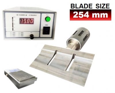 Ultrasonic Cutter เครื่องตัดอัลตราโซนิค ด้วยความถี่สูง ใบมีดขนาด 254 mm