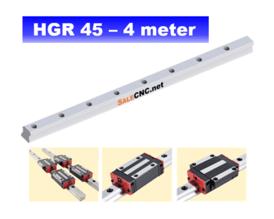 รางสไลด์ รางเลื่อน Linear Rail HGR45 ความยาว 4 เมตร
