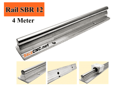 รางสไลด์ รางเลื่อน Linear Rail SBR12 per 4 Meter