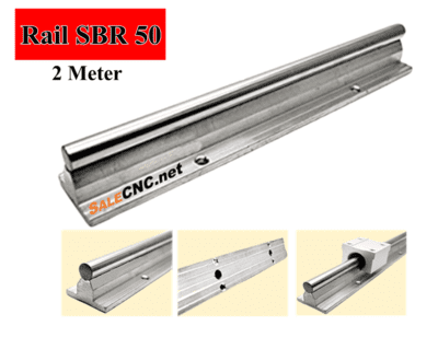 รางสไลด์ รางเลื่อน Linear Rail SBR50 per 2 Meter