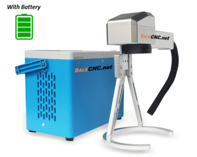 เครื่องเลเซอร์มาร์คกิ้ง 20W Fiber Laser Engrave แบบพกพา Backup battery