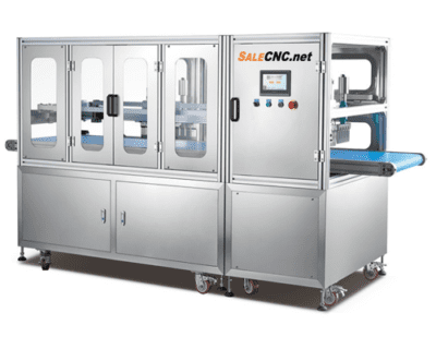 อัลตราโซนิกใบมีดคู่ เครื่องตัดเค้ก - Double station ultrasonic cake cutting machine