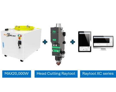 Fiber Laser20000W + Raytools Cutting Head + Raytool Control System