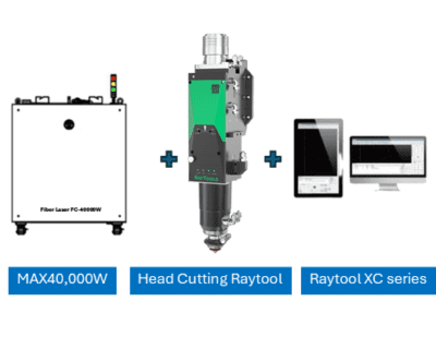 Fiber Laser40000W + Raytools Cutting Head + Raytool Control System
